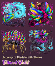 Scourge of Disdain Kith Stages