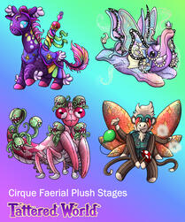 Cirque Faeriel Plush Stages